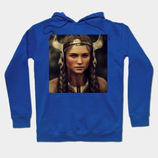 Viking Shield Maiden Hoodie